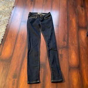 Lightly worn denim skinny jeans